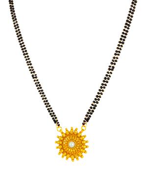 gold brass mangalsutra - 16967494 - Standard Image - 2