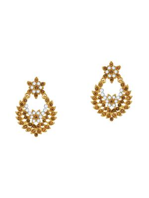 gold brass necklaces and earring - 16967513 - Standard Image - 3