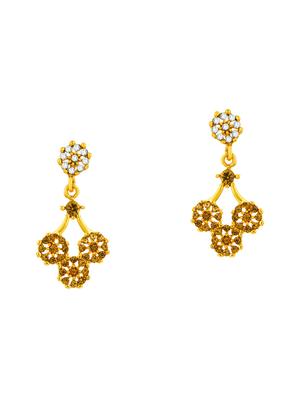 gold brass necklaces and earring - 16967520 - Standard Image - 3
