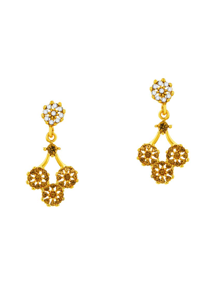 gold brass necklaces and earring - 16967520 - Zoom Image - 3