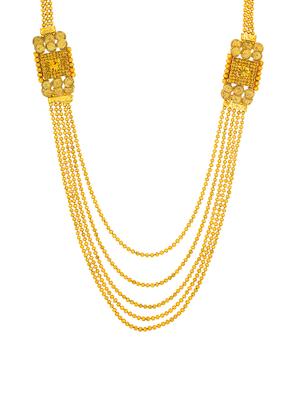 gold brass set & drop earrings - 16967540 - Standard Image - 2