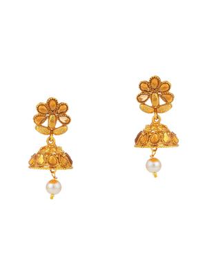gold brass necklaces and earring - 16967571 - Standard Image - 2