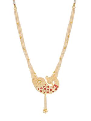 red brass set & drop earrings - 16967629 - Standard Image - 2