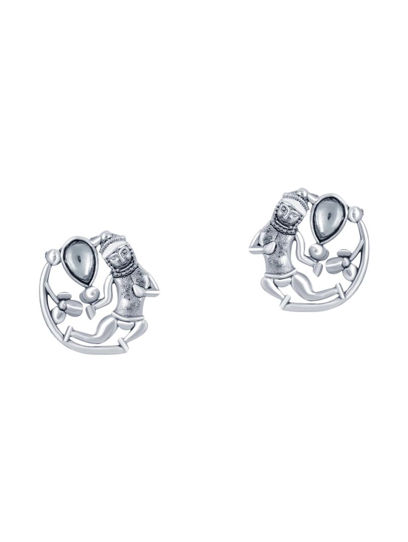 silver brass necklaces and earring - 16967648 - Zoom Image - 3