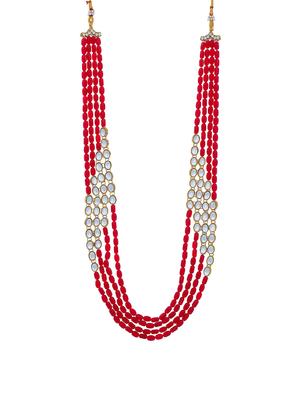 red brass set & drop earring - 16967656 - Standard Image - 2