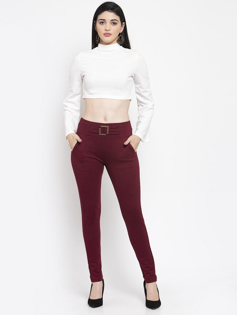 buckle enchanced mid rise jegging - 16968238 - Zoom Image - 4