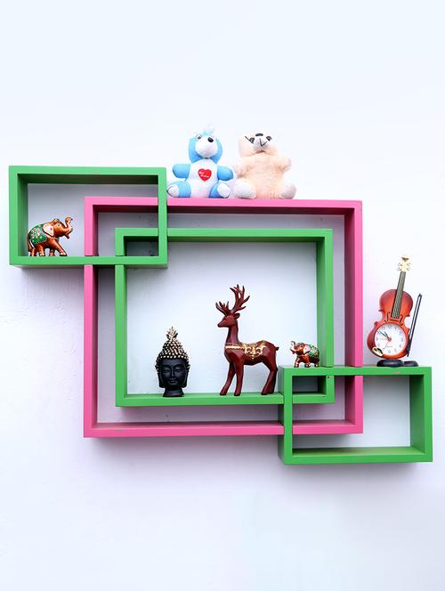 interscing wall rack shelves (set of 4) - 16968743 - Standard Image - 1