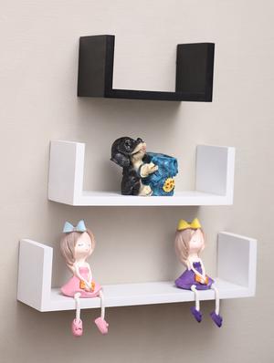 u shaped wall floating rack shelf - 16968813 - Standard Image - 2