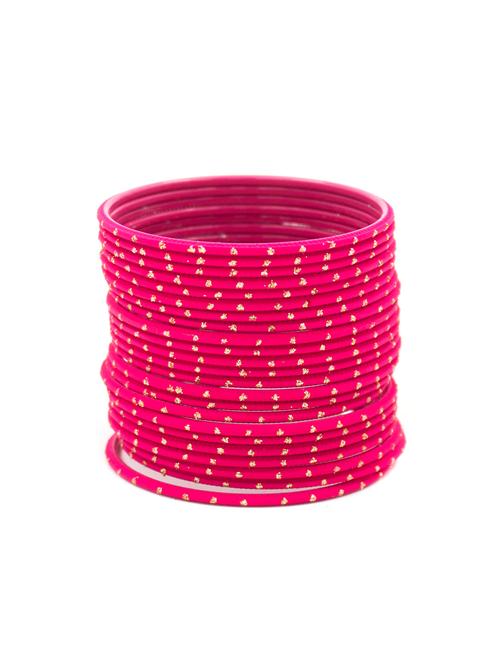 pink brass bangle - 16969024 - Standard Image - 1
