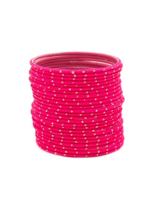 pink brass bangle - 16969026 - Standard Image - 1