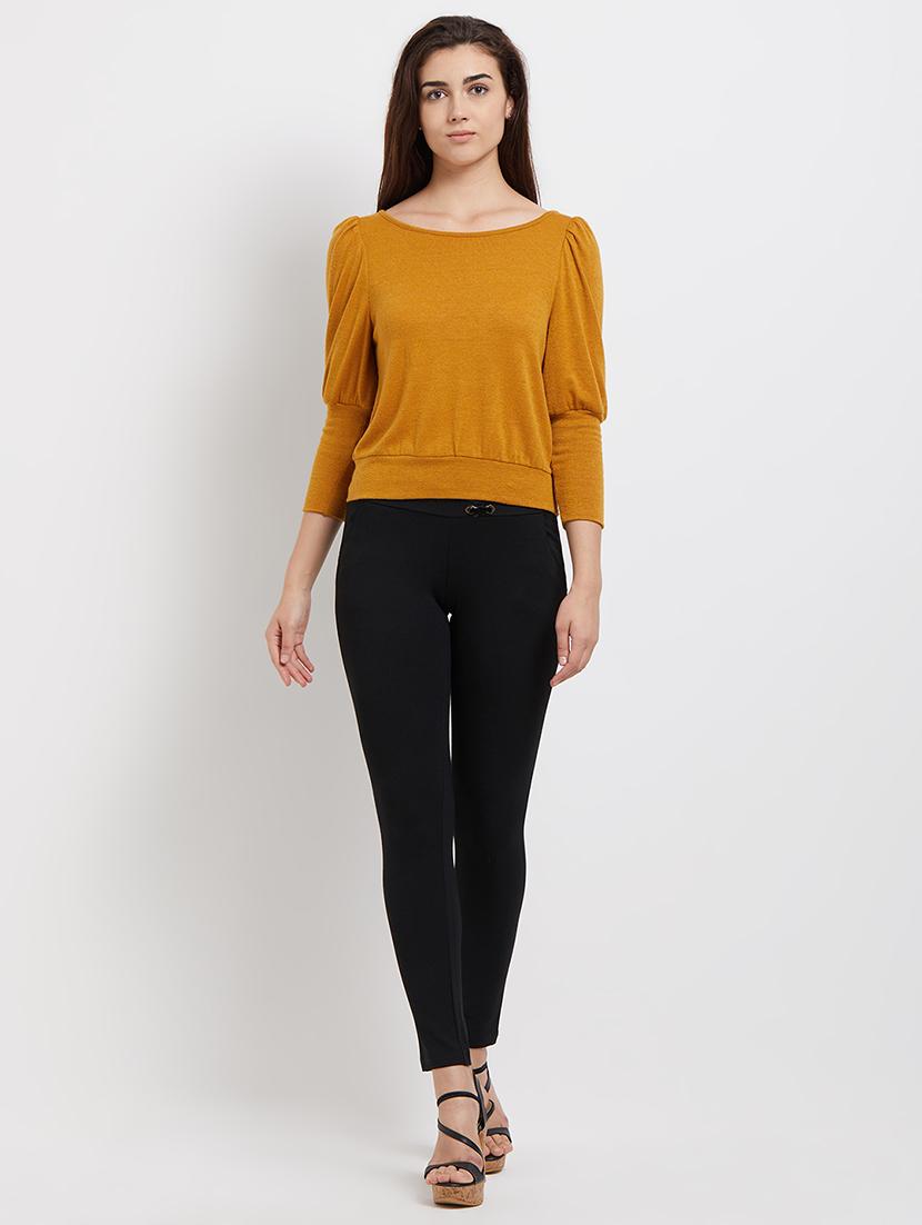 bishop sleeved round neck top - 16969546 - Zoom Image - 4