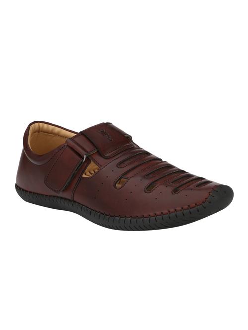 brown slip on sandals - 16969680 - Standard Image - 1