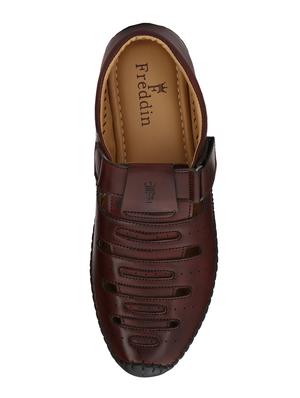 brown slip on sandals - 16969680 - Standard Image - 3