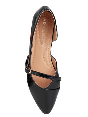 black slip on ballerinas - 16970207 - Standard Image - 4