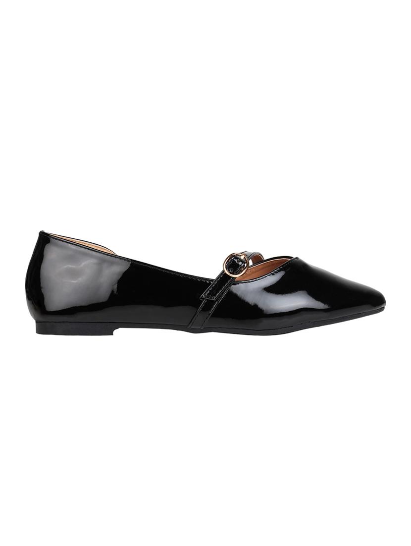 black slip on ballerinas - 16970207 - Zoom Image - 2