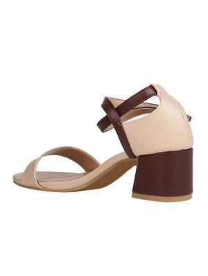 beige ankle strap sandals - 16970227 - Standard Image - 3
