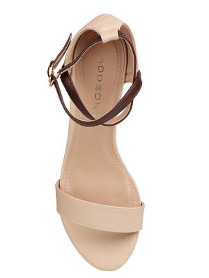 beige ankle strap sandals - 16970227 - Standard Image - 4