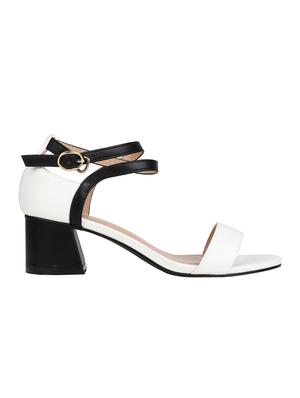 white ankle strap sandals - 16970228 - Standard Image - 2