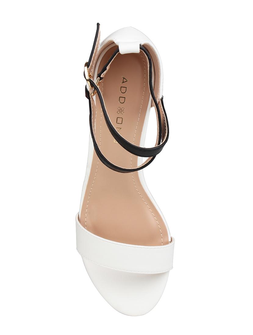 white ankle strap sandals - 16970228 - Zoom Image - 4