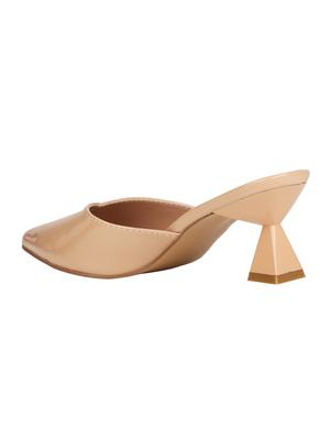 beige slip on mules - 16970229 - Standard Image - 3