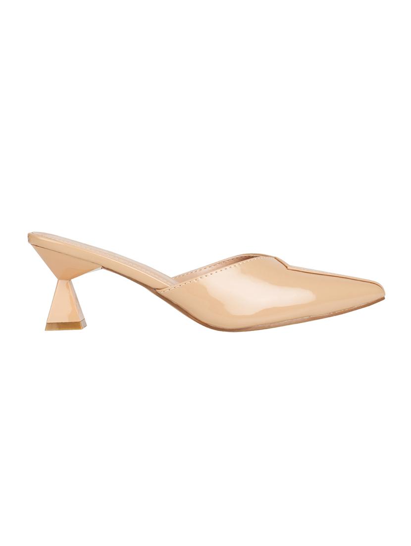 beige slip on mules - 16970229 - Zoom Image - 2