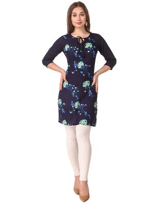 floral straight kurta - 16970662 - Standard Image - 4