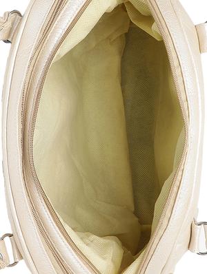 cream leatherette (pu) slingbag - 16970973 - Standard Image - 3