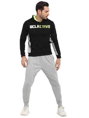 grey solid jogger - 16971190 - Standard Image - 4