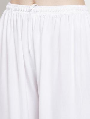printed hem straight palazzo - 16971305 - Standard Image - 5