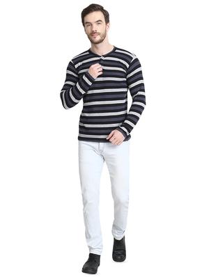 grey striped t-shirt - 16971623 - Standard Image - 4