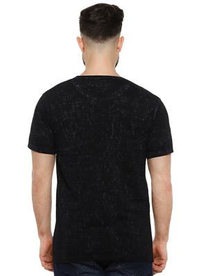 black all over print t-shirt - 16972035 - Standard Image - 3