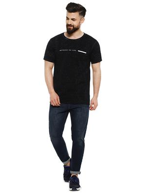 black all over print t-shirt - 16972035 - Standard Image - 4