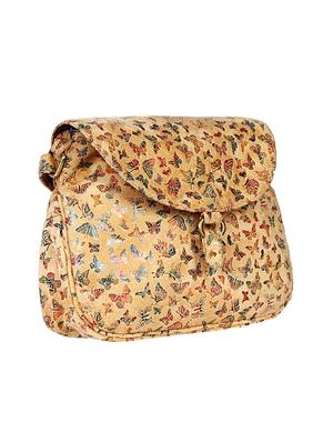 brown leatherette (pu) regular sling bag - 16972228 - Standard Image - 4