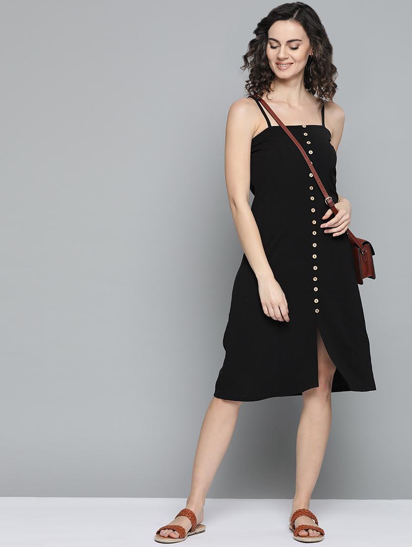 button up a-line dress - 16973075 - Zoom Image - 1