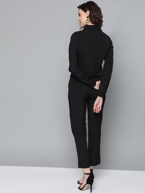 long sleeved full leg jumpsuit - 16973077 - Standard Image - 3