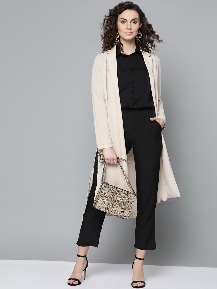 long sleeved full leg jumpsuit - 16973077 - Zoom Image - 4