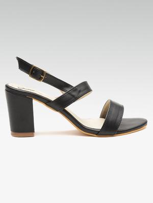 black back strap sandals - 16973251 - Standard Image - 2