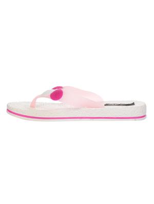 white rubber slippers flip flops - 16973738 - Standard Image - 3