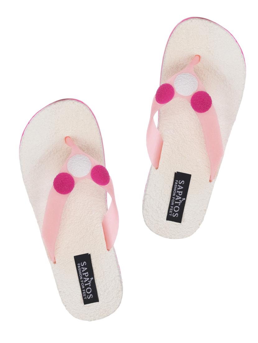 white rubber slippers flip flops - 16973738 - Zoom Image - 1