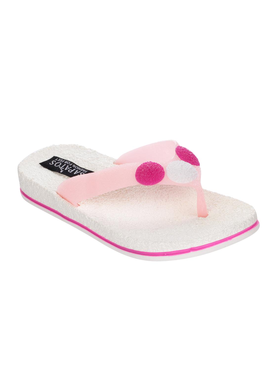 white rubber slippers flip flops - 16973738 - Zoom Image - 2