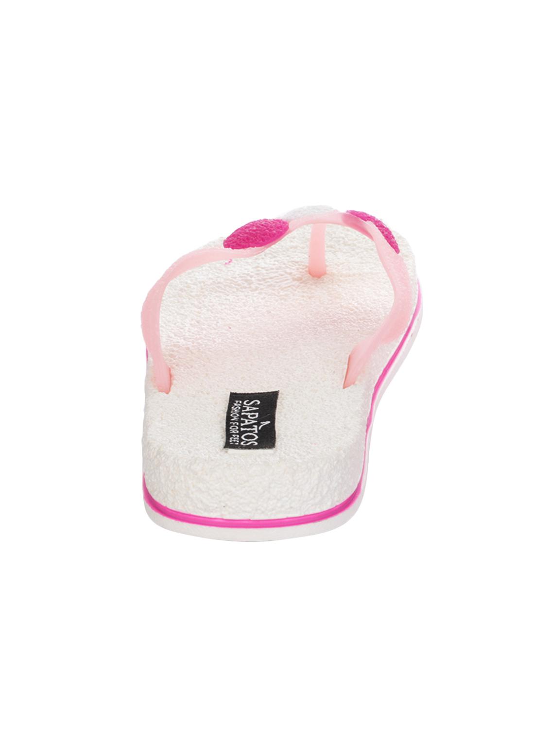 white rubber slippers flip flops - 16973738 - Zoom Image - 4
