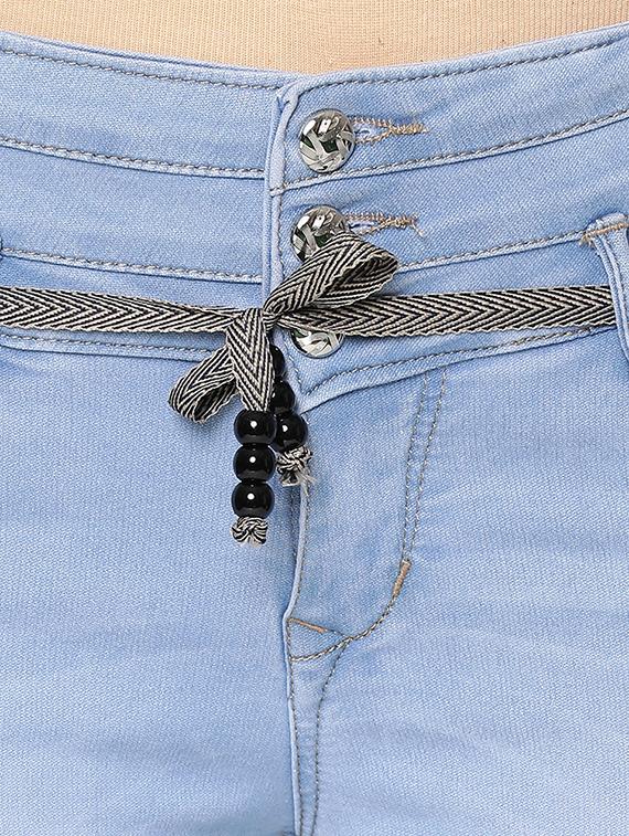 mid rise distressed jeans - 16973909 - Zoom Image - 5