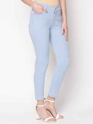 light blue denim jeans - 16973921 - Standard Image - 2