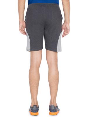 grey color block short - 16974046 - Standard Image - 3