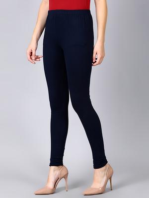 navy blue cotton leggings - 16974099 - Standard Image - 2