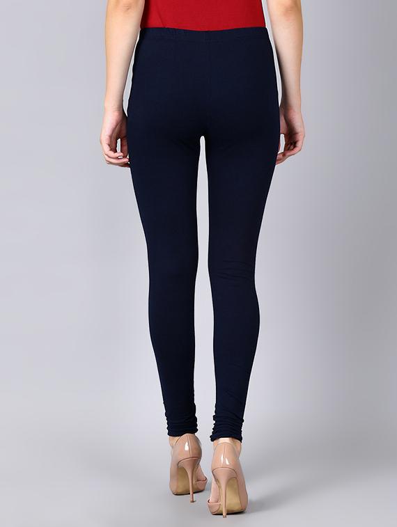navy blue cotton leggings - 16974099 - Zoom Image - 3