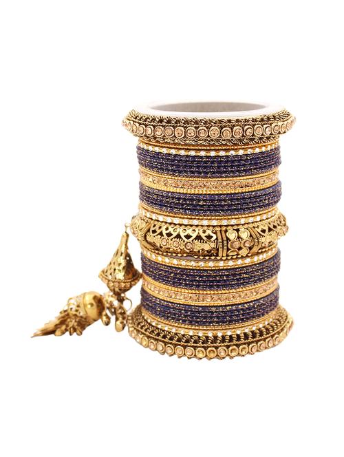 blue brass bangle - 16974287 - Standard Image - 1