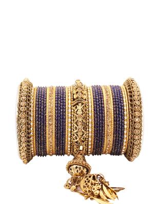 blue brass bangle - 16974287 - Standard Image - 2