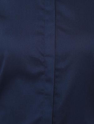 concealed placket solid shirt - 16974328 - Standard Image - 4