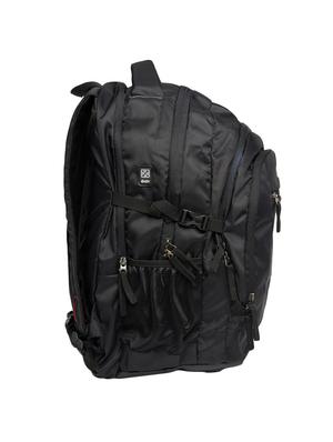 black polyester backpack - 16974745 - Standard Image - 6